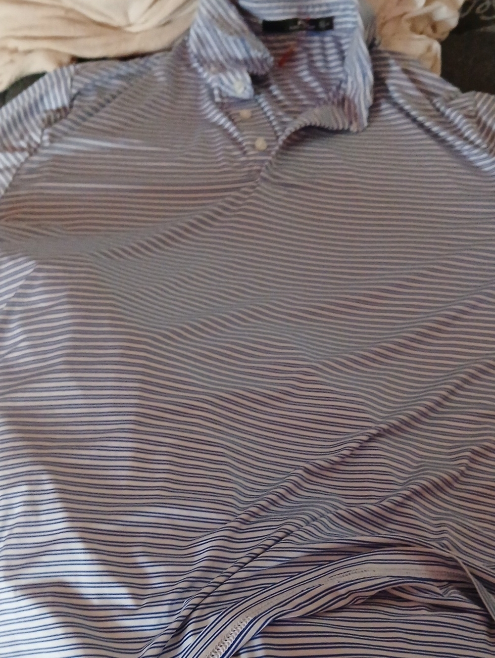 Ralph Lauren Light Blue & White Polo Shirt